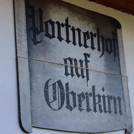 Portnerhof Auf Oberkirn Lejlighed Schenna Eksteriør billede