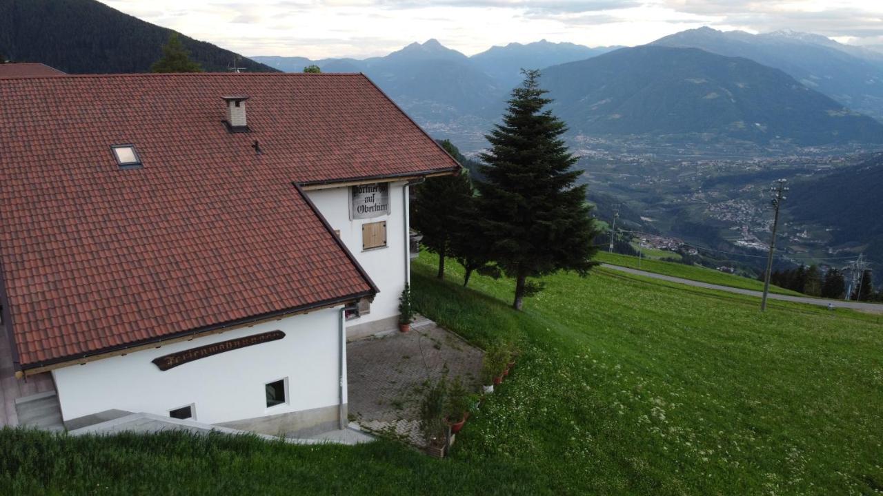 Portnerhof Auf Oberkirn Lejlighed Schenna Eksteriør billede
